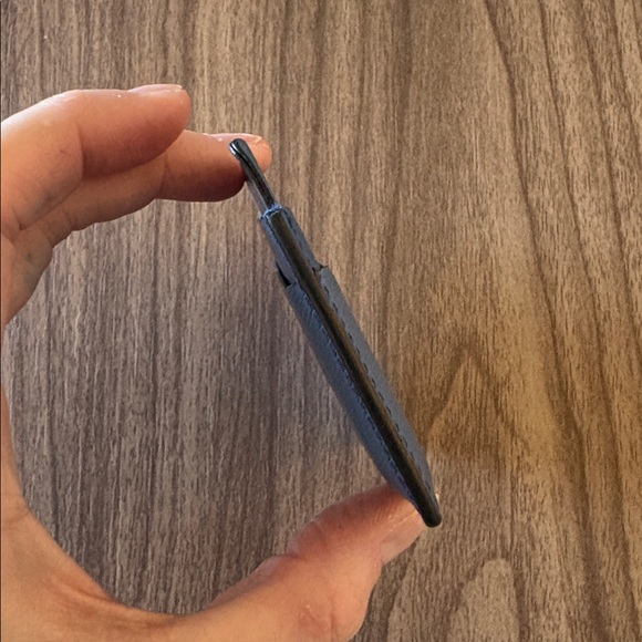 Smythson of Bond St blue Card Case id wallet credit card business - Picture 6 of 7